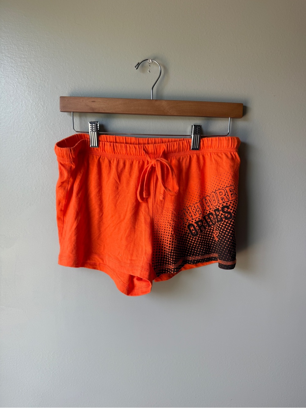 Baltimore Orioles MLB Orange Lounge Shorts Size Small